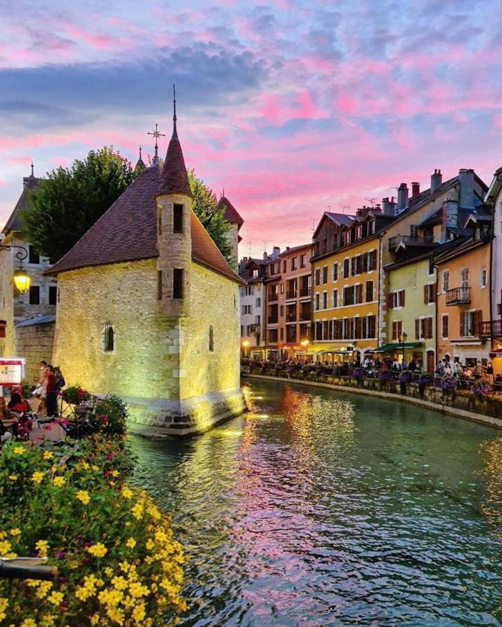 L'Echappee Du 36 - 4 Chambres Dans Le Triangle D'Or A 100M Du Lac, Parking Gratuit Annecy Luaran gambar